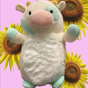 BELANA 10” FURRY BELLY COW EXTREMELY RARE NWT SQUISHMALLOW HTF